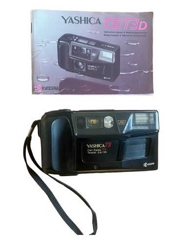 Yashica T3 Carl Zeiss T* Tessar 2.8/35mm, mit Anleitung - Bild 6 von 10