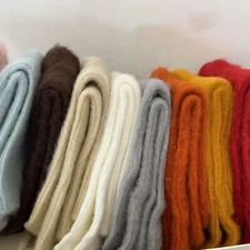 5 Pairs Wool Crew Women Thick Fuzzy Cozy Warm Heavy Casual Boots Color Socks 5-9