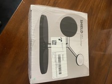 SHIELD 3-in-1 Magnetic Wireless Charger Stand Matte Black Desktop
