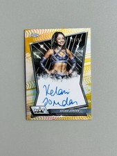2026 Topps Chrome WWE Kelani Jordan True Gold Auto /50 NXT - MINT