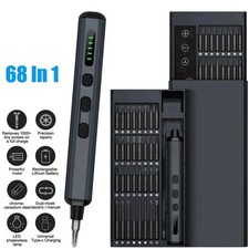 68 In 1 Cordless Electric Screwdriver Mini Power Precision Screwdriver Set Kits