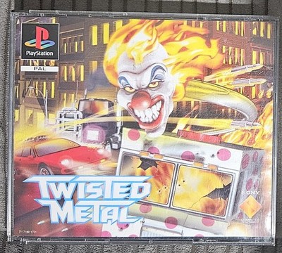 Twisted Metal (Sony PlayStation 1) - Original PAL Black Label