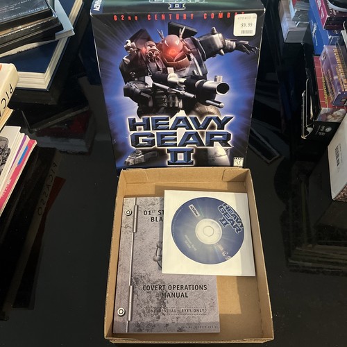 Heavy Gear II PC CD Spiel Activision 1998 Windows 95/98 Big Box mit Handbuch