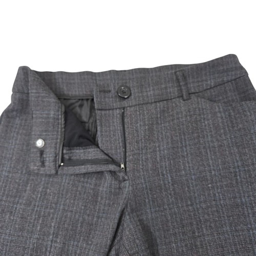 Sag Harbor Stretch Pants Women Size 12 Plaid Checked Pattern Gray - Picture 5 of 9