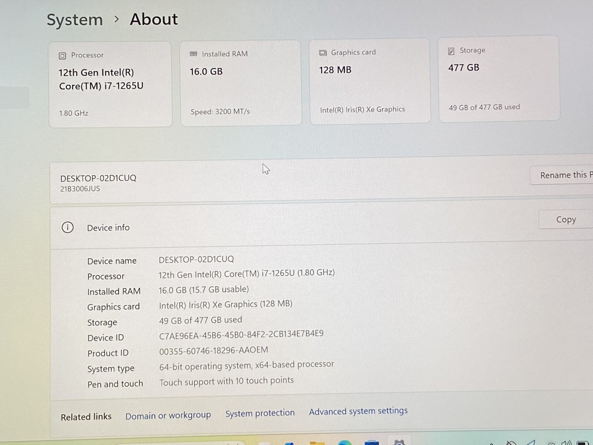 Lenovo ThinkPad L13 Gen 3 Touch 13