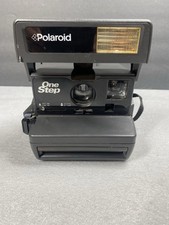 Vintage, Polaroid 600 One Step Close Up Instant Camera with Strap