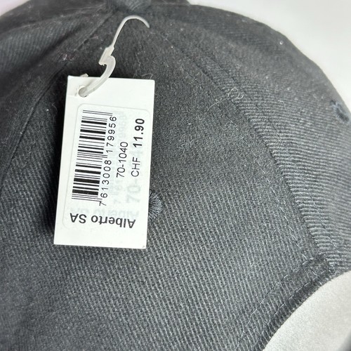 (NWT) ~ Switzerland Hat Strapback Baseball Cap Mens Black Red Swiss Flag NEW NOS - Picture 6 of 9