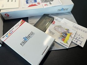 WonderSwan Color WSC FINAL FANTASY Limited Set Complete CIB US Seller
