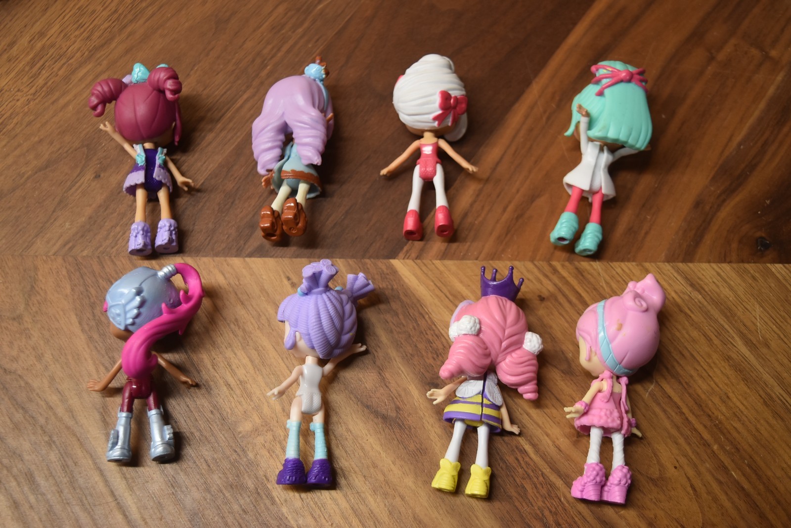 Shopkins Lil Shoppies Happy Places Mini 3&rdquo; Dolls Lot of 8