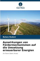 Balazs Bodoni | Auswirkungen Von FöRdermechanismen Auf Die Umsetzung...