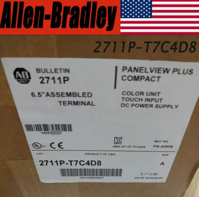 2711P-T7C4D8 AB 2711PT7C4D8 NEW PLC PanelView Plus 700 Color/Touch US