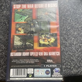 Soviet Strike - Sega Saturn Supplied In Original Case With Manual 