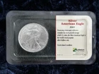 2001 American Silver Eagle 1 oz .999 Fine Silver Uncirculated Littleton Pack