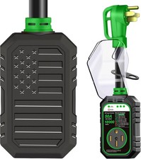 18000J 50Amp RV Surge Protector 50 Amp Flag Design - Upgraded Power Surges Volta
