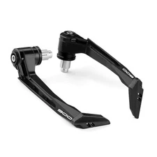 Motorcycle Brake Clutch Lever Guards Bar End Handguard Compatible with Black