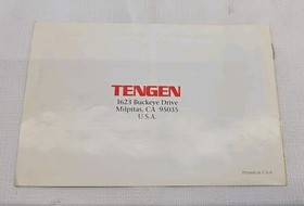💥Pac-Mania / Tengen Game (Nintendo NES) Booklet / Manual Only💥