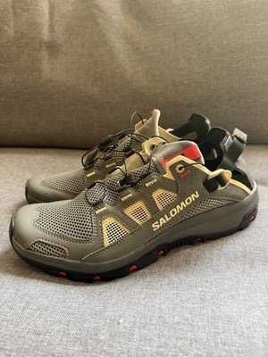 SALOMON TECHAMPHIBIAN 5 Men's BRAND NEW Water Shoe Grey US 8.5 Never Worn