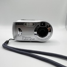 Sony Cybershot DSC-P43 4.1MP Digital Camera, Silver - Tested For Parts