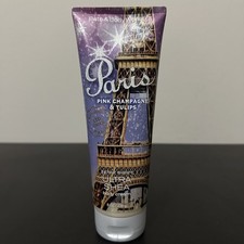 Bath Body Works Paris Pink Champagne Tulips Ultra Shea Body Cream Lotion 8 OZ