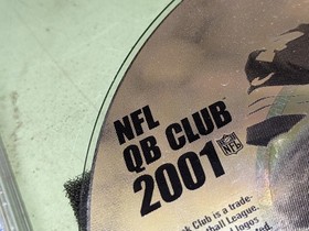 NFL QB Club 2001 Sega Dreamcast Disk and Case