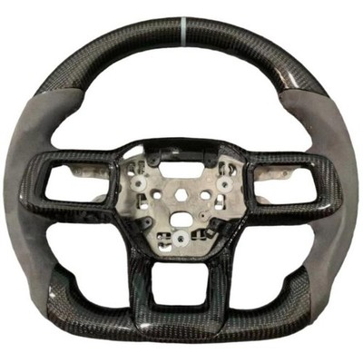 Carbon Fiber Steering Wheel for Ford Mustang GT S650 2024+ W/O Heated