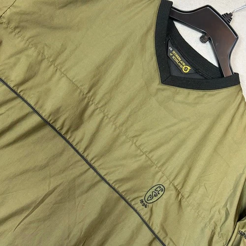 Sunderland of Scotland Pullover Weatherbeater Rain Jacket Mens XL Olive Green video thumbnail