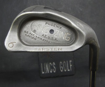 Ping Zing Karsten Black Dot 6 Eisen Regular Stahlschaft Ping Grip