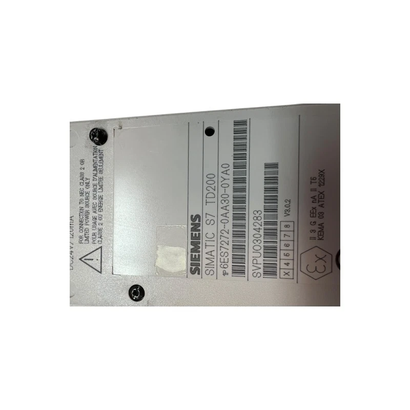 SIEMENS Simatic S7 TD200 6ES7272-0AA30-0YA0 Anzeige Aus Test - Bild 3 von 4