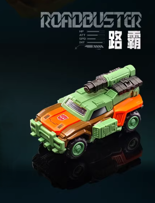 Blokees Wheels IDW Transformers C02 Vehicle Roadbuster 1:64 Model