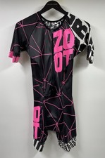 Zoot Sports Astroverdic Vision Pink Tri Performance Suit Large Womens