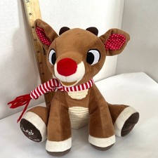 Babys 1st Christmas Rudolph Red-Nosed Reindeer Plush 9" Kids Stuffed Holiday Toy