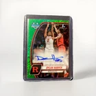 DYLAN HARPER  2024-25 Bowman Chrome U 1st AUTO Green Shimmer RC 22 RUTGERS