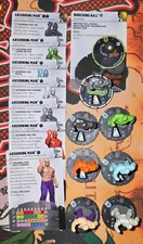 HEROCLIX ABSORBING MAN LOT 007a-007g CHASE W/WRECKING BALL s001