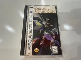 Panzer Dragoon (Sega Saturn, 1995) CIB Complete w Manual + Reg Card + Foam NM