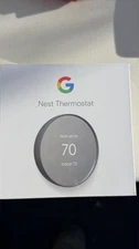 Google G4CVZ Nest Smart Programmable Wi-fi Thermostat - White