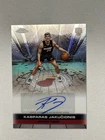 2025 Topps Chrome Autograph Issue Refractor Kasparas Jakucionis RC Auto Heat