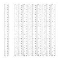 20 StüCk Kunststoff Lineale 12 Zoll (30Cm) FüR Klare Lineale