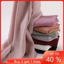 Women Long Scarf Head Wrap Shawl Headscarf Muffler Islamic Muslim Turban Fashion