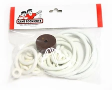 Gottlieb Batter Up Pinball Machine Replacement Repair Rubber Ring Kit White
