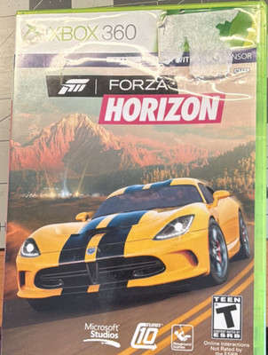 Microsoft Studios Forza Horizon Racing Online Playability T-Teen Xbox 360