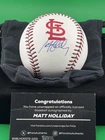 Matt Holliday St. Louis Cardinals Autographed Baseball Fanatics Authentic
