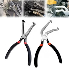 2PCS Electrical Disconnect Pliers for Cars 1 * 60°+1*Straight,Electrical Connect