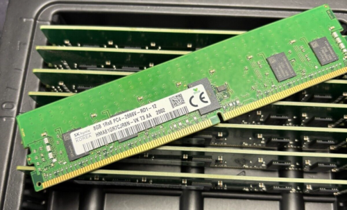 64GB Kit 8 x 8gb DDR4 2666mhz 2666v ECC REG RAM Dell R740XD R640 T640 R940