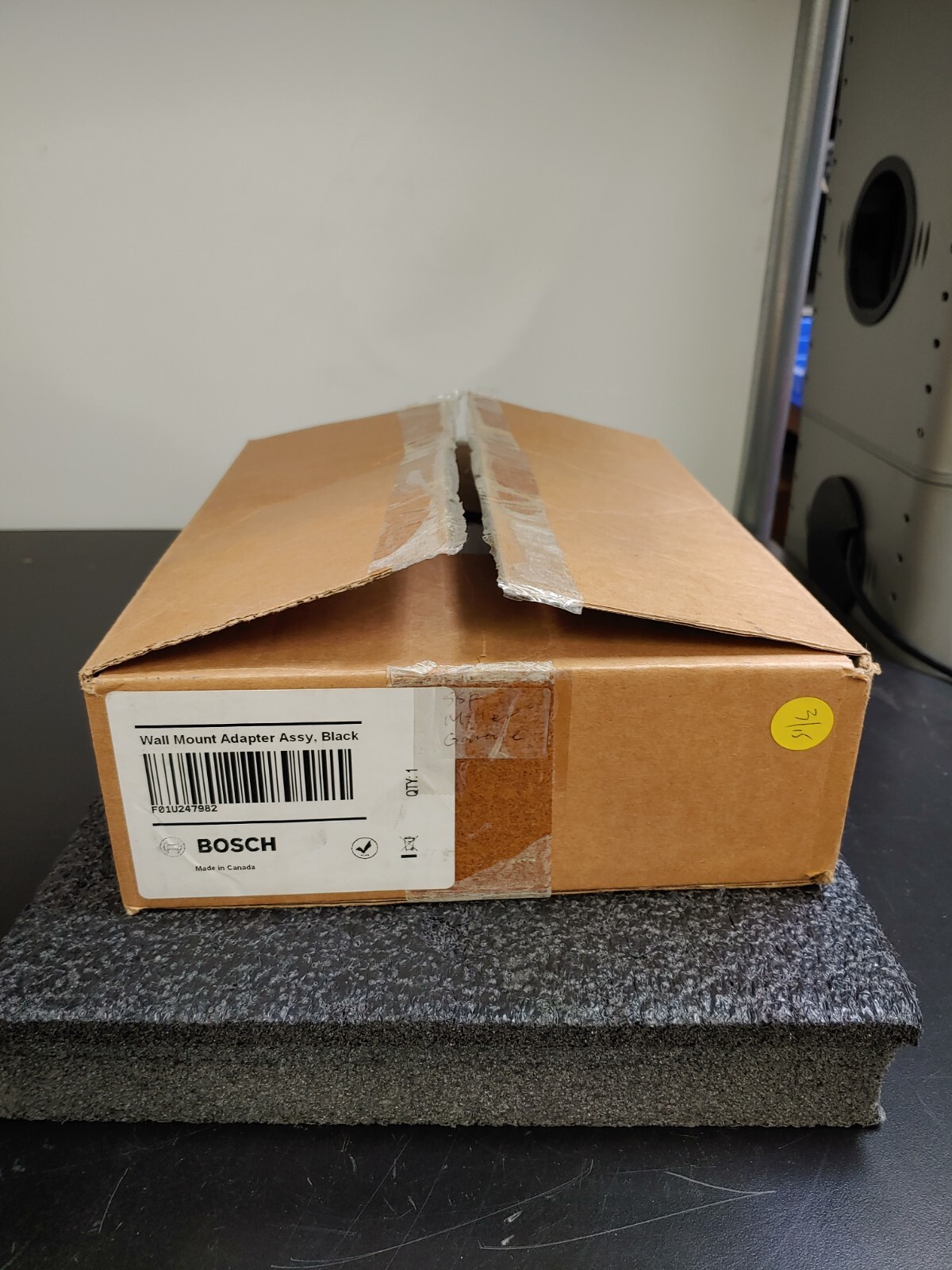 BOSCH EXMB Wall Mount Adapter Assembly Black