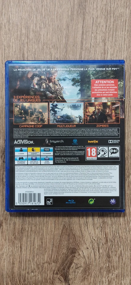 Call of Duty Black OPS 3 PS4 (BN), photo 2 sur 4