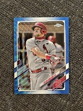 2021 Topps Chrome Dylan Carlson Blue Wave Refractor Rookie /75!!