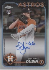 Shawn Dubin 2024 Topps Chrome Refractor RC Auto 216/499 #RA-SDU