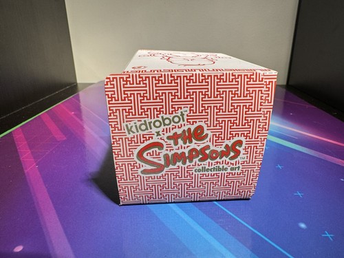Kidrobot Los Simpson Arte Coleccionable Oro Homero Buda Caja de Botín Exclusiva - Imagen 4 de 5