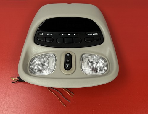 02-08 Dodge RAM Dome Map Light Digital Display Compass w/ HOMELINK 56049707AF - Picture 5 of 13