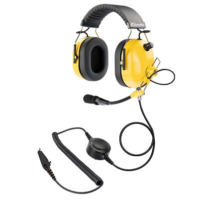 Arrowmax AHDH0042-YW-K3 Noise Isolating Headset for Kenwood NX-230EX NX-330EX